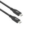 ACT USB C Cable 60W 10Gbps Video Cable USB C 4K@60Hz Data Cable Charging Cable for Monitor Laptop SSD 2M - AC7442