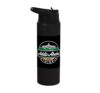 Addis Ababa Ethiopia Retro Script Travel Souvenir Stainless Steel Insulated Water Bottle