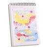 Additional Thick Drawing Notebook Format Developed for Repeated Erasing and Extended Storage Art Paper with Against Drain Plan