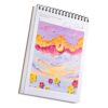 Additional Thick Drawing Notebook Format Developed for Repeated Erasing and Extended Storage Art Paper with Against Drain Plan