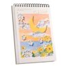 Additional Thick Drawing Notebook Format Developed for Repeated Erasing and Extended Storage Art Paper with Against Drain Plan