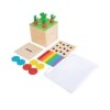 Adena Montessori 3 in 1 Wooden Play Kit for Babies 6-12 Months