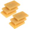 Adhesive Remover Eraser 6 Pack, Rubber Cement Cleaner for Paper Plastic(Yellow)