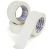 ADHES White Kraft Paper Tape, 2 Inch x 55 Yards, 3 Rolls Writable & Uncoated Heavy Duty Paper Tape, Eco-Friendly Biodegradable Packing Tape for Sealing, Packaging, Moving & Masking