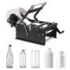 Adjustable Label Printer for Round Bottles with Handle