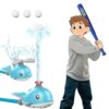 Adorable Animal Shaped Garden Sprinkler for with 360 Degree Rotation and 3Meter Sprays for Summers Outdoor Play Season Sprinkler Toy