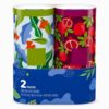 Adsoxygen Facial Tissues, 2 Canister Boxes, 50 Tissues per Box, 2-Ply Disposable Tissue Paper for Everyday Use at Home, Office, Desk, Living Room and Travel