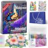 Adult Coloring Book for Women Relaxation with 24 Colors Glitter Gel Pens