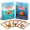 Adult Go Fish Card Game (Starter & Expansion), Dirty Version of Classic Fish Game - Hilarious Mature Social Party Games for Adults 18+ - Gag Gifts for Game Night & Birthdays, 104 Spill-Resistant Cards