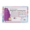 Advantus AVTCL95682 Letters, Numbers & Symbols Charles Leonard Magnetic Learning Set with Dry-Erase Board, Multi Color