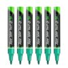 ADYJAN Headstone-Cleaner For-Graves, 6pcs Tombstone Marker Pen, Colorful Tombstone Marker Pen for Restoring Inscriptions on Ceramic Marble, Weatherproof Outdoor Touch-Up Pens For-Granite, Marble