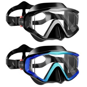 Aegend Swim Goggles for Adults Kids - 220°Wide View Anti-Fog Goggles with Mesh Bag for Indoor Outdoor Pool Beach Swimmming