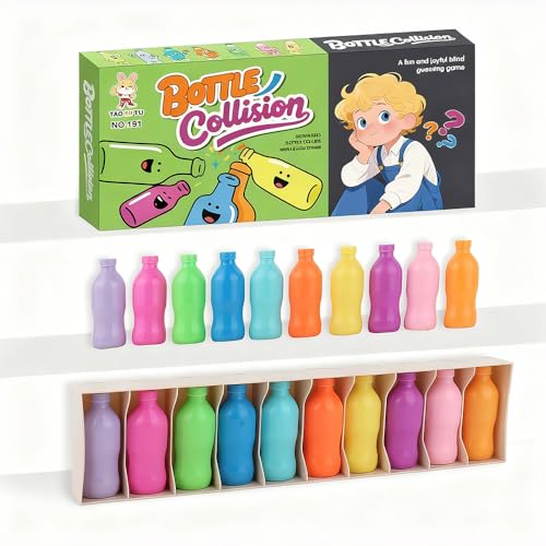 Aerbee Bottle Color Matching Toys, Fun Toys for Kids, Interesting Match The Bottle Color Game - Family Games for Kids and Adults, Fun Party Games for Groups, Festival Unique Gift for 3+ Kid Birthday