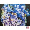 Aether Puzzles - Dew Kissed Hydrangea, Premium 1000 Piece Jigsaw Puzzle for Adults, Glare-Free, Soft-Touch Puzzles, Made in USA, Puzzle Lovers Gift Ideas, 26.6" x 19.25"