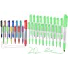 Affisure Color and Green Ultra Fine Point Permanent Markers