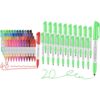 Affisure Colorful Fine Tip and Green Ultra Fine Point Permanent Markers