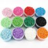 Afofall Slime Add-ins Kit, 3600 Pcs Fake Sprinkles for Slime, Polymer Clay Sprinkles for DIY Crafts, Resin Filler for Slime Making, Nail Art, Phone Case Decoration for Slime Supplies Kit