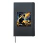 African Wild Dog Starry Night African Wild Dog Hardcover Journal, Black