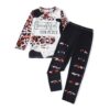 Afsmlys Kid Young Girl Clothes Outfit Leopard Tie-dye Print Sweatshirt + Pants 2PC Fall Clothing Set(4-5T)