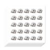 AHANDMAKER 500Pcs Book Self-Adhesive Planner Stickers, Open Books Stickers Decorative Decals for Planner Calendar Scrapbook Crafting Party Decor Gift Bag Seal Theme Party Decor, 90x90mm