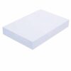 Ahgsup 100 Sheets A4 Printer Paper Anti Static Double Sided Thickened Bright Computer Paper for Business Office Work (A4)