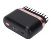 Ahgsup Cordless Hair Straightener Brush Portable Straightening Comb Hair Straightening Brush Mini Straightener 3 Heat Settings Type C Charging with Anti Scald for Travel