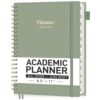 AHGXG Academic Planner 2026-2027, July 2026 - June 2027, Weekly and Monthly, 8.5" x 11", Calendar, Agenda for Women, Teacher, Student, School, 12-Month Tabs (Light Green)