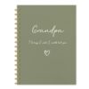 AICESE Grandpa Memorial Gifts Grief Journal for Women Men 5.5x8.3in