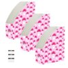 aidingzhi Foldable magazine colored file folders 9x12 inches, desk paper organizer 3 Pack paper storage boxes office essentials, Cute Mushroom Pattern