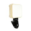 Ailight Magnetic Selfie Light for Phone, 2000mAh Portable Video Conference Lighting with Clip, CRI 98+ 2500K-9000K Rechargeable LED Video Light with Flip-Up Gimbal for Makeup, Photography - Yellow