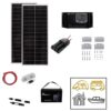 AIMS Frontier Scorpion 200W Panel & 30A PWM Solar Expansion Kit