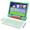 aiprotablet Kids Tablet, Android 16 Tablet for Kids 10 inch Octa-Core 2.2GHz with Case, 30GB RAM 64GB ROM, 2TB Expand, Parental Control, Dual Camera, BT, WiFi, with Keyboard Mouse Stylus, Gift (Green)