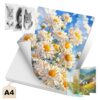 AiQInu 30 Sheets A4 Watercolour Paper 300 g/m², 30 x 21 cm Watercolour Paper, Double-Sided Use, for Children, Students, Teachers, Artists, Drawing Paper for Watercolour Brushes, Watercolours