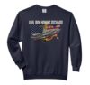 Aircraft Carrier USS Bon Homme Richard CV-31 CVA-31 Veterans Comfort Colors Adult Sweatshirt