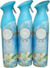 AIR FRESHENER. Mist Refresh & Energize Rejuvenating Water Zesty Orange Blossom Scent 3 bottles 8.1 0z (3 pack)