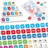 Aizweb Phonics Magnetic Letters Tiles,Hooked on Phonics Alphabet Letter Sound,Learn to Read Spelling Phonemic Awareness Speech Therapy Reading Manipulative,Preschool Pre k Classroom Materials
