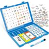 Aizweb Phonics Magnetic Letter Tiles,All-in-One Phonics Manipulatives Kit with Alphabet Letters,Sight Words Reading&Spelling Games,Word Family Build Game for Preschool&Kindergarten,Ages 5+