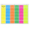 AKAYOK 3" x 5" Index Card Holder Sleeve - 36 Card Slots Organizer for Office, Classroom, and Home - Pocket Chart Perfect for Studying, Workflow Tracking, Presentations, and Organization