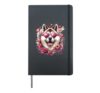 Akita Dog St Valentines Day Artwork Hardcover Journal, Black