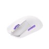Akko Dash Master Wireless Gaming Mouse, 8K Polling Rate with PAW3955 Optical Sensor, Up to 65000 DPI, Optical Switches, BT/2.4G/Wired Symmetrical Computer Mouse, White