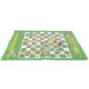 AKLOSIPY NonWoven Snake Ladder Chess Carpet Mat for Kids Ages 3–10 – 60x45cm Washable Folding Board with Pawns & Die – Educational Indoor Play Mat for Home and Classroom (Height 3cm Diameter 2cm)