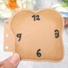 Alarm Frame Folder Die Cuts for Card Making Binder Metal Cutting Dies for DIY Paper Scrapbooking Clock Number Decor Embossing Crafts