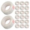 Alasum 24 Rolls Tape Refill for Dispenser High Adhesion BOPP Tape Easy to Tear by Hand for Sealing Envelopes and Home Use