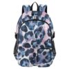 ALAZA Blue Spot Watercolor Backpack with Mulitiple Pockets for School Travel Outdoor College, 17.5 inch Laptop Backpack for Men and Women