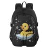 ALAZA Duck Bubble Backpack with Mulitiple Pockets for School Travel Outdoor College, 17.5 inch Laptop Backpack for Men and Women