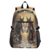 ALAZA Horse Snow Winter Backpack Travel Laptop Backpack Purse for Women Men Teens Girls School Bag College Bookbag Water Resistant Casual Daypack