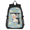 ALAZA Laptop Backpack,Cute Little Cow Travel Backpack for Men Women, Water Resistant, Spacious with Padded Shoulder Straps