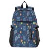 ALAZA Repeating Tennis Balls Backpack Travel Laptop Backpack Purse for Women Men Teens Girls School Bag College Bookbag Water Resistant Casual Daypack
