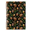 ALAZA St Patricks Day Beer Pattern Notebook Journals Spiral Hardcover 1 Pack 5.7x8.3 Inch