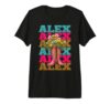 Alex First Name Cowgirl Style Women Classic Vintage Premium Tri-Blend T-Shirt